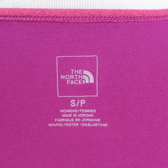 The North Face Athletic Top Womens S Purple Long Sleeve Thumb Holes Workout - Picture 7 of 7